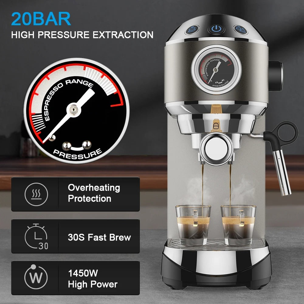 Automatic Grind & Brew Coffee Machine